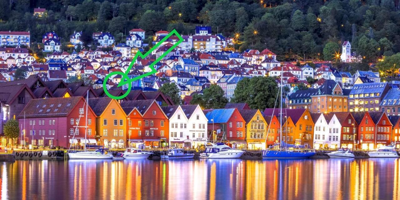 Bryggen Apartments Берген Екстер'єр фото